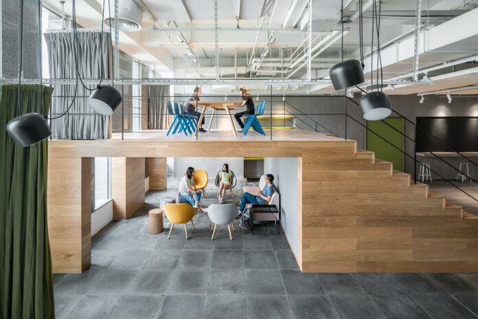 Дизайн общественных пространств - создание комфортных и функциональных интерьеров для открытых офисов и лаундж-зон