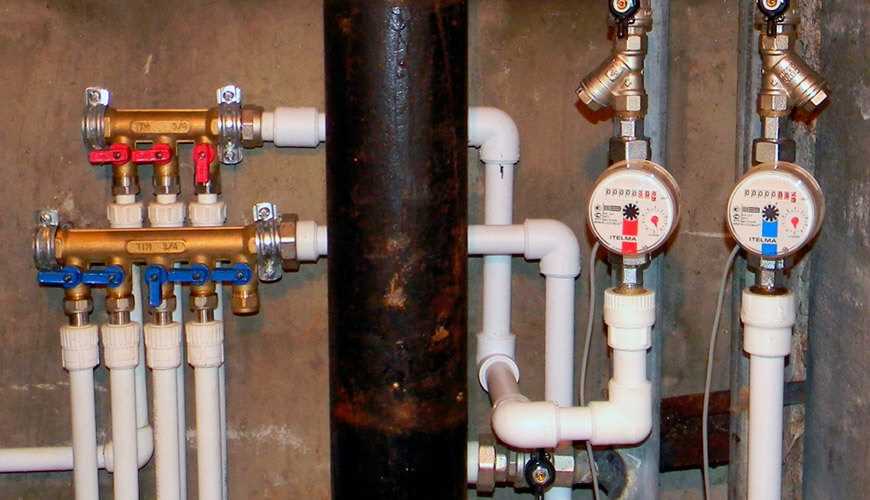 Провода и трубы для водоснабжения