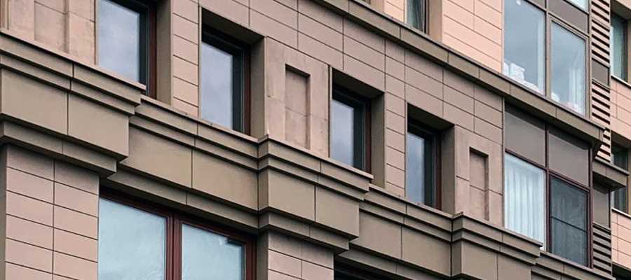 Отделка фасадов зданий: современные материалы и технологии