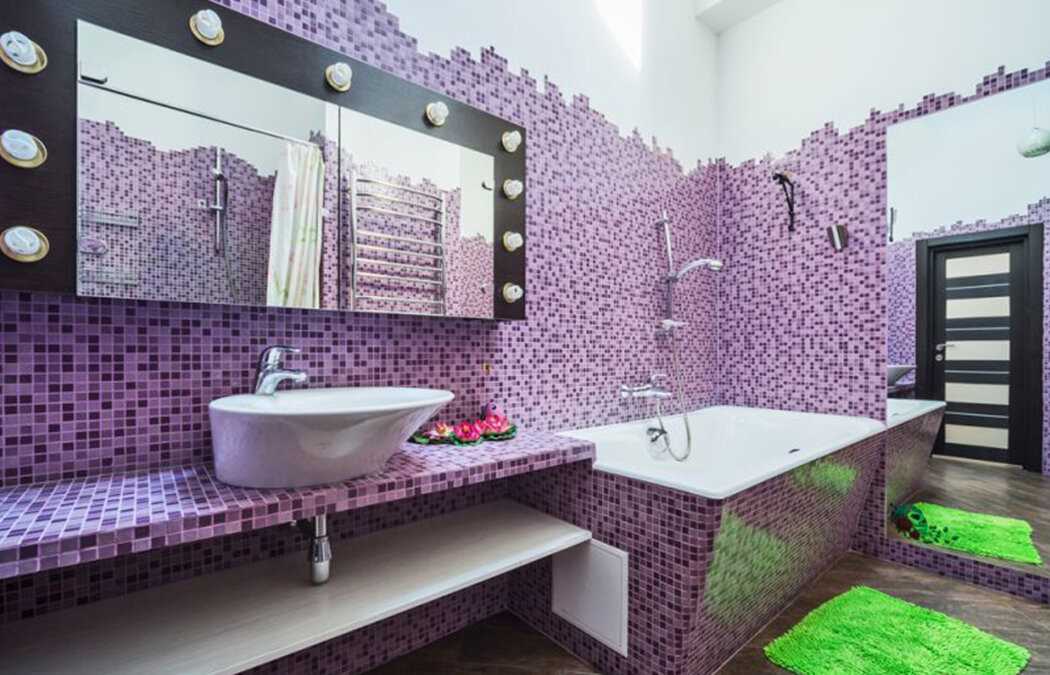 Топ-10 популярных материалов для облицовки стен в ванной