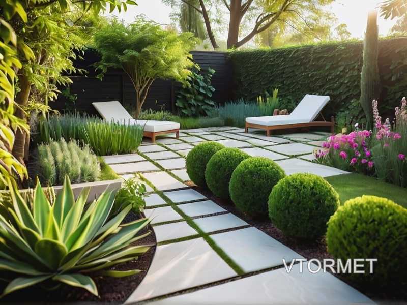 Выбор растений для узкого участка