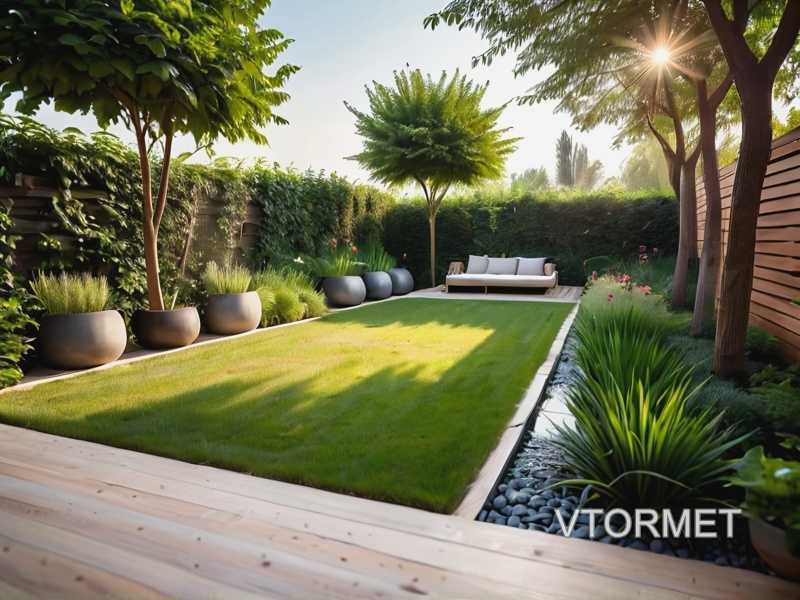 1. Аккуратность при укладке коры на клумбы и дорожки