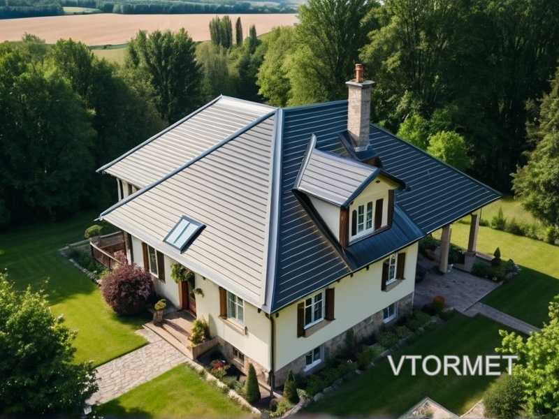 Монтаж кровельного покрытия