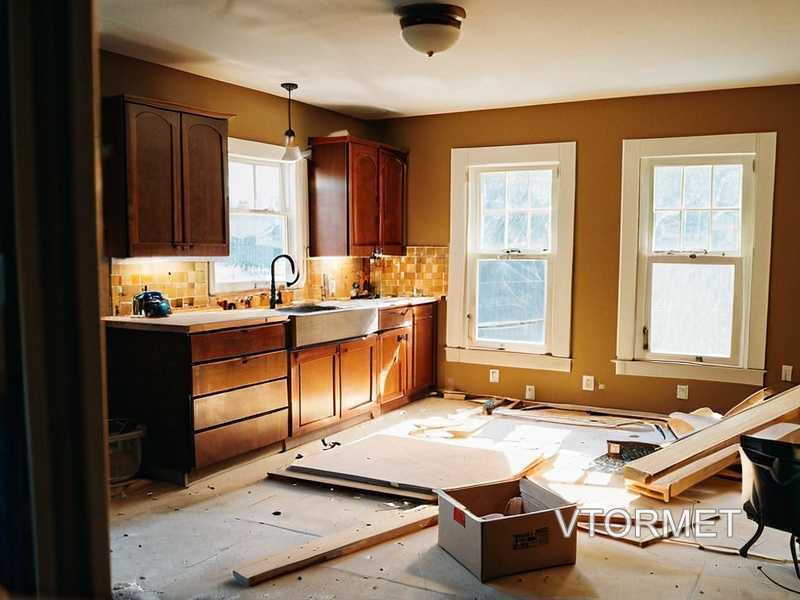 Процесс демонтажа проводки