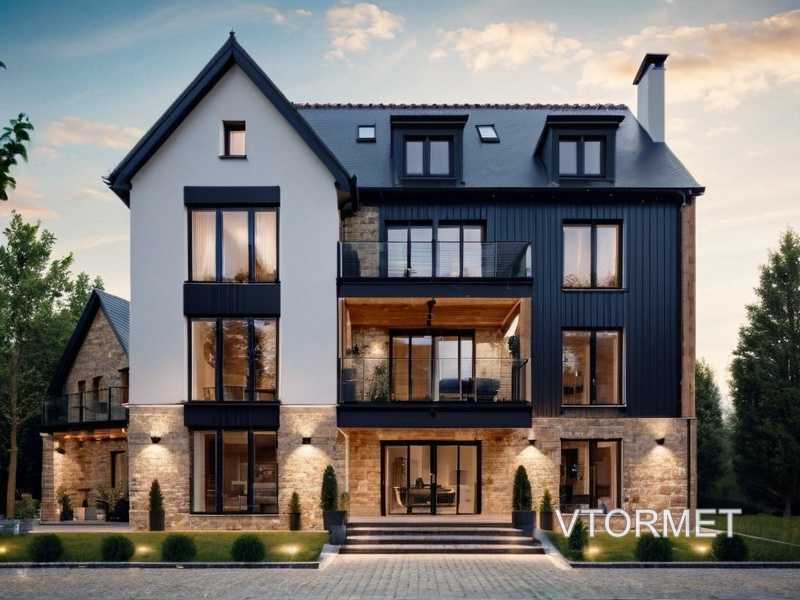 Металлические фасады