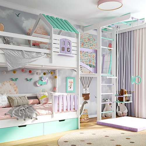 Как создать детскую комнату, которая будет поддерживать развитие ребенка